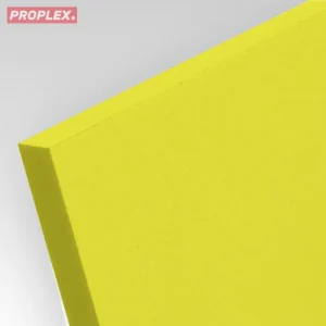 Płyta PCW spienione standard kolor jasny żółty 3 mm