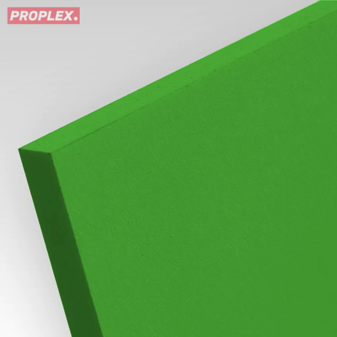 Płyta PCW spienione standard kolor zielony 3 mm