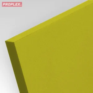 Płyta PCW spienione standard kolor żółty 3 mm