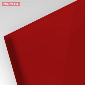 Płyta akrylowa ekstrudowana kolor ciemno czerwony 3 mm