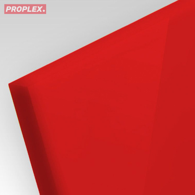 Płyta akrylowa ekstrudowana kolor czerwony 3 mm