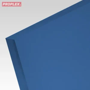 Płyta akrylowa wylewana transculentna kolor ciemny niebieski 3 mm