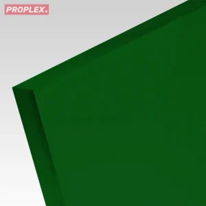 Płyta akrylowa wylewana transparentna kolor zielony 3 mm