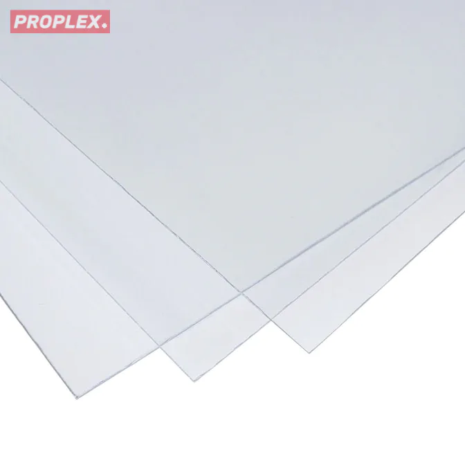 Folia twarda PCW w arkuszu transparentna połysk 2020