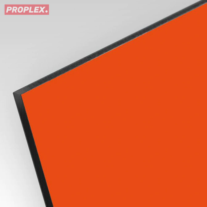 Płyta kompozyt reklamowy dwustronny kolor pomarańczowy 3 mm