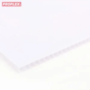 Płyta polipropylenowa PP kanalikowy biały 10 mm