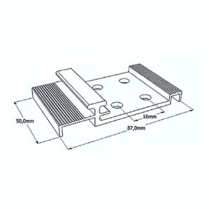 Kotwy do paneli PC 40mm
