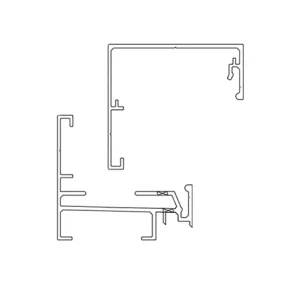 Profile seria 4200 do paneli 40mm
