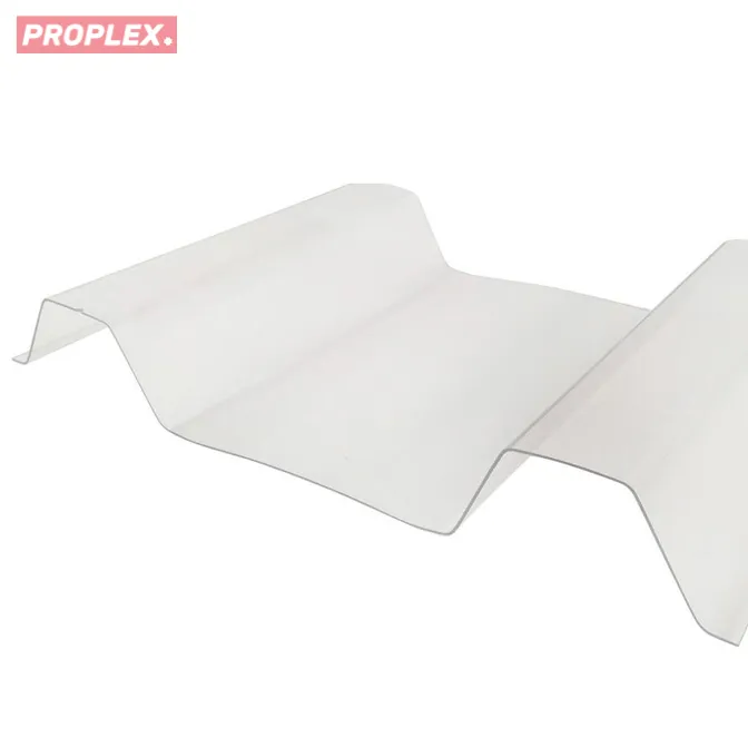 Płyta pcw profilowane trapez 210/35 bezbarwny Sol