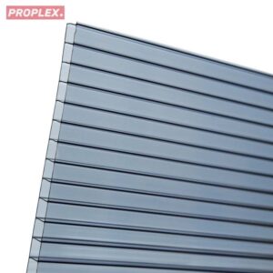 Poliwęglan komorowy grubość 16 mm kolor grafit antracyt